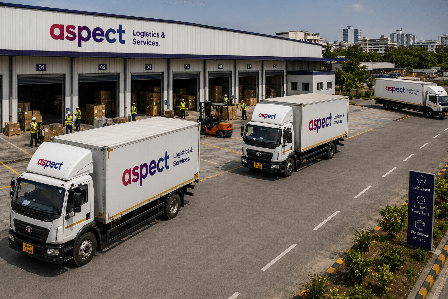 Aspect Logistics Sustainable Eco-Friendly Logistics Hub